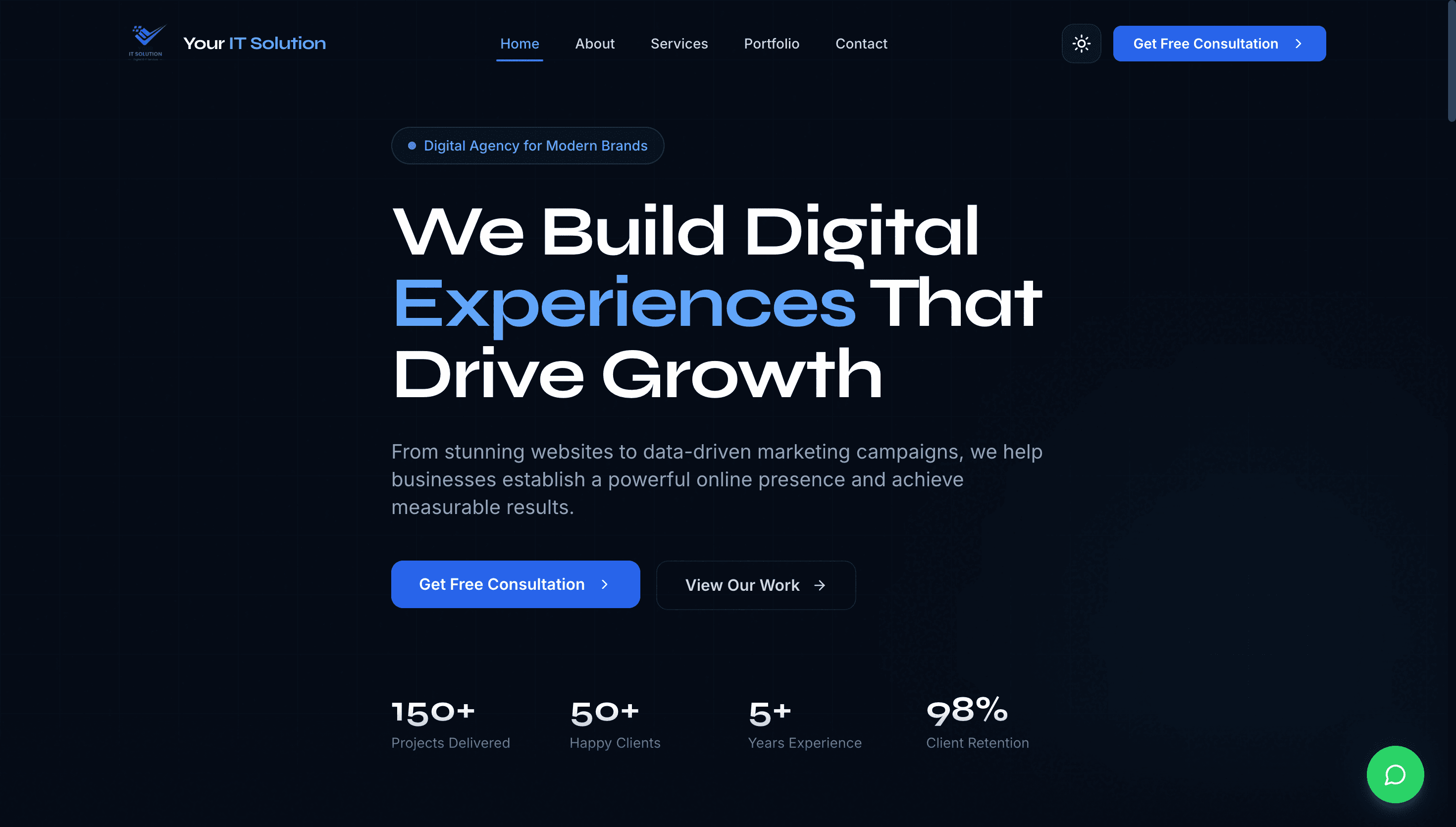 IT Solutions Website